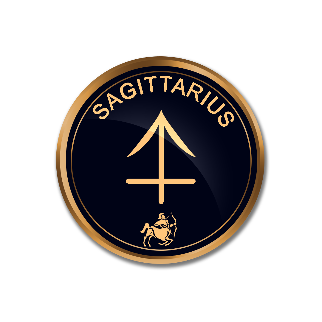 Zodiac Sagittarius PNG, Gold Sagittarius symbol PNG images, Sagittarius sign transparent png full hd images download